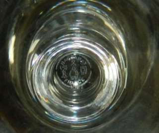 Set 2 Baccarat Crystal EMBASSY Claret Wine Glasses 5  