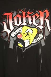 Joker Brand Tee Shirt Mask LA Lost Angels Hip Hop XL  