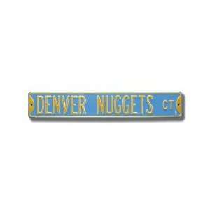  Denver Nuggets Court Street Sign