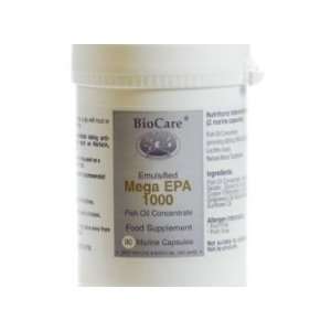 BioCare Mega EPA 1000mg (EPA/DHA fish oil concentrate) 90 