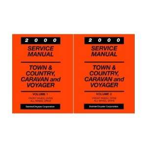    2000 TOWN & COUNTRY CARAVAN VOYAGER Service Manual Book Automotive