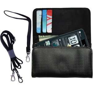  Black Purse Hand Bag Case for the HTC Supersonic with both 