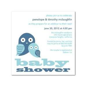   Shower Invitations   Party Peeps Moonstruck By Louella Press Baby