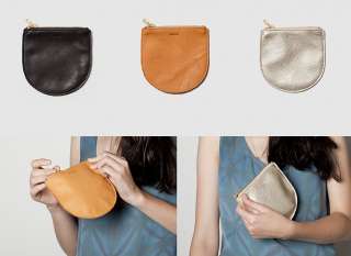BAGGU LEATHER SMALL POUCH WALLET COIN PURSE BAG  