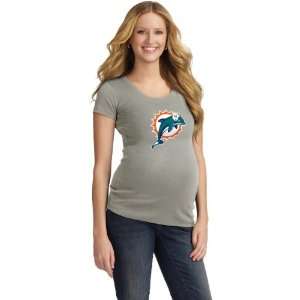 Motherhood Maternity Miami Dolphins Women s Maternity T Shirt  