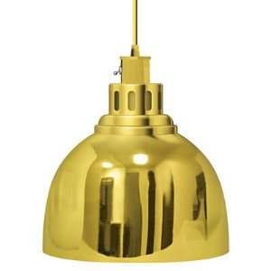 Hatco Ceiling Mount Heat Lamp   Cord Mount   Polished Brass or Bright 