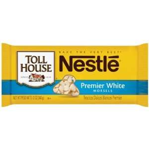Nestle Toll House Premier White Morsels 12 oz (Pack of 12)  