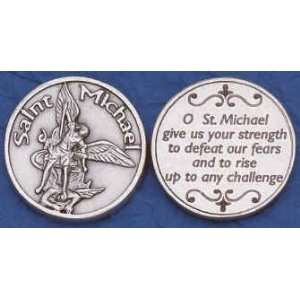  St. Michael Religious Coin Pocket Token 