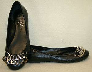 JESSICA SIMPSON Black Ballet Flats / Shoes  