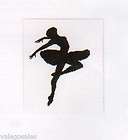   Counted Cross Stitch Kit 4 x 6 ~ BALLET SILHOUETTE 4 Sale #35064