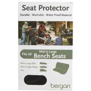  Bergan Mid/Lg Bench Seat Protector   Black (Quantity of 2 