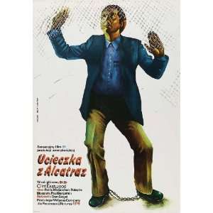  Escape From Alcatraz (1979) 27 x 40 Movie Poster Polish 