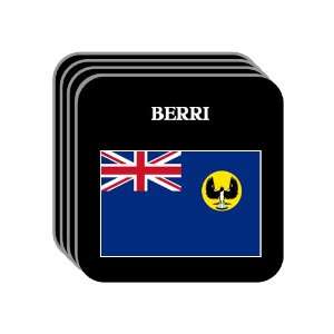  South Australia   BERRI Set of 4 Mini Mousepad Coasters 