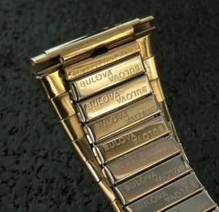   22mm 7/8 Bulova Gold RGP DeLuxe 1970s Vintage Watch Band  