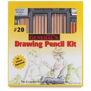  Generals Drawing Pencil Set No. 20   Generals Drawing Pencil 