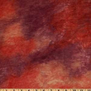   Knit Tie Dye Red/Orange Fabric By The Yard Arts, Crafts & Sewing