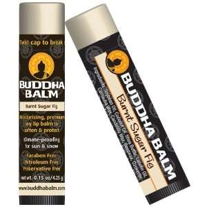  Buddha Balm Premium Soy based Lip Balm 4 PACK, Burnt Sugar 