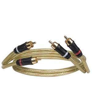   Channel (M) to (M) Composite Analog Audio Cable w/Premium 24K Gold