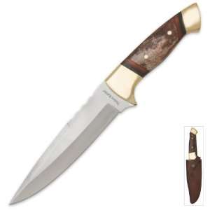 Timber Rattler Garnet Executive Skinner Knife