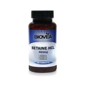  BETAINE HCL 650mg 90 Tablets