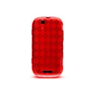  Red Cruzer Argyle High Gloss TPU Soft Gel Skin Case   For 
