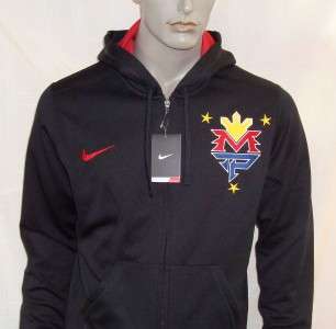 010) Fall 2011 S Nike Therma Fit K.O. Full Zip Manny Pacquiao Mens 