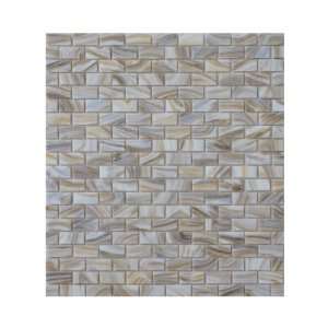  American Olean 13 x 13 Frosted Soothing Mist Brickjoint 