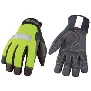   3710 10 M Safety Lime Waterproof Winter Glove Medium