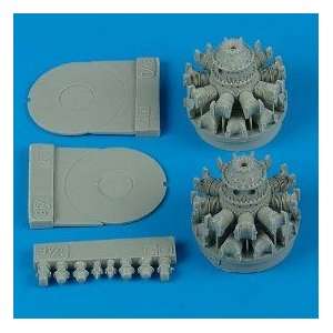  F 7F Tigercat Engines for ITA 1 48 Quickboost Toys 