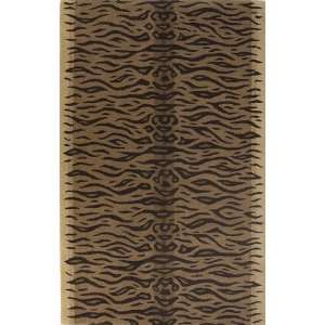   KAS Sahara Tiger Print Mocha 4412 24 X 36 Area Rug