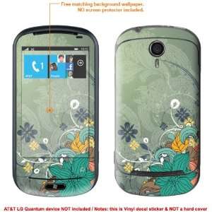  Protective Decal Skin STICKER for AT&T LG Quantum case 