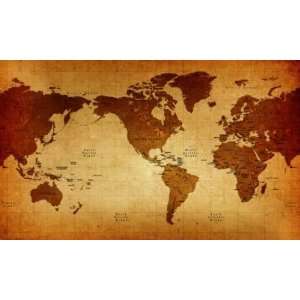  Old World Map Wall Mural