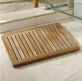 Teak Shower bench/stool shown below in picture is not included with 