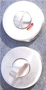 Lock Turns Satin Stainless Privacy/Bathroom No24  