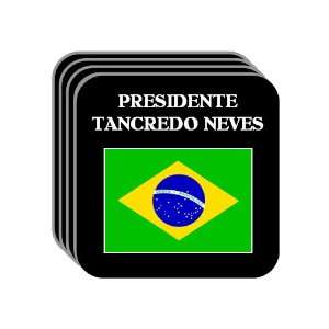 Brazil   PRESIDENTE TANCREDO NEVES Set of 4 Mini Mousepad Coasters