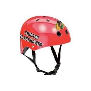  Wincraft Chicago Blackhawks Multi Sport Bike Helmet 