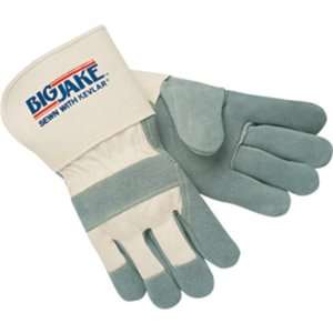 Safety Gloves   BIG JAKE® Leather Palm, Sewn w/KEVLAR®   Lot of 12 