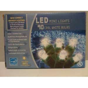  LED Mini Lights   90 Cool White Lights   Indoor/Outdoor 
