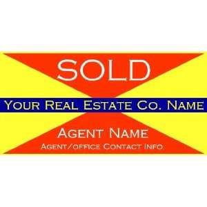    3x6 Vinyl Banner   Your Real Estate Co. Name 