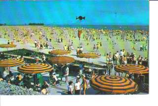 Metropolitan Beach MI Detroit Michigan photo postcard  