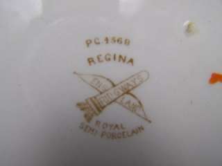 Serving Bowl Ridgways Regina England Semi Porcelain Housewares Decor 