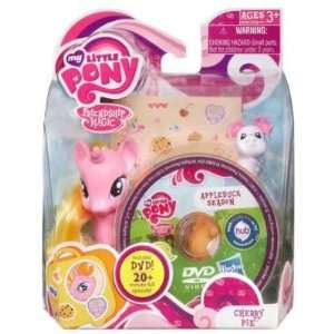  My Little Pony 2012 Figure Cherry Pie with Suitcase DVD 