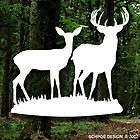 Board Decal Set buck doe Deer Hunting bean bag items in Schpoe Decals 