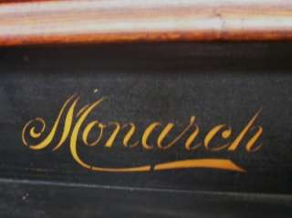 Antique RARE Wooden Solid Walnut Monarch Pump Organ ~Has damage WILL 