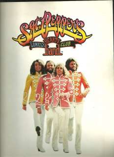 1978 Sgt. Peppers Bee Gees movie program order guide  