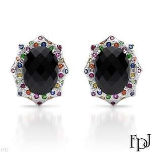  FPJ 14K White Gold 1.05 CTW Sapphire and 23.37 CTW Spinel 