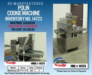 Polin Cookie Machine  