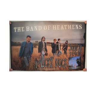  The Band Of Heathens Poster Mucky Duck 