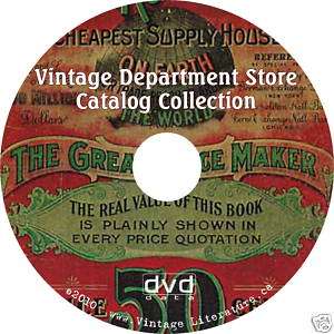 Eaton Simpsons  Field Vintage Catalogs on DVD  