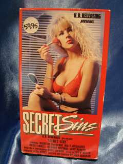 Secret Sins VHS Michelle McIntosh RARE OOP  